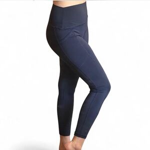 RBX Women's Navy High-Waist Leggings